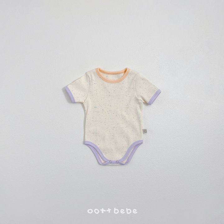 Oott Bebe - Korean Baby Fashion - #onlinebabyshop - Crayon Ribbed Suit - 9