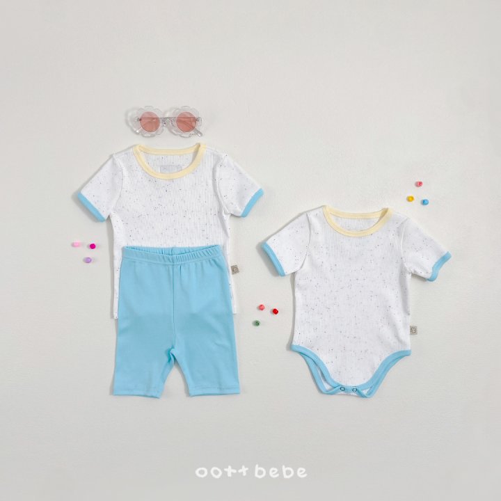 Oott Bebe - Korean Baby Fashion - #onlinebabyshop - Crayon Ribbed Easywear - 7