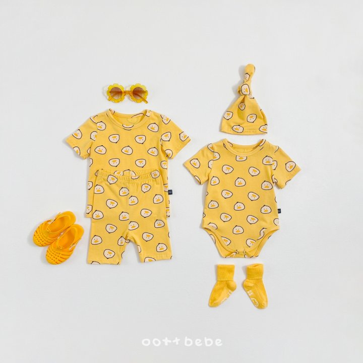 Oott Bebe - Korean Baby Fashion - #onlinebabyshop - Happy Friends Easywear - 6