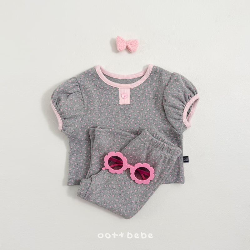 Oott Bebe - Korean Baby Fashion - #smilingbaby - Lovely Eyelet Set - 5