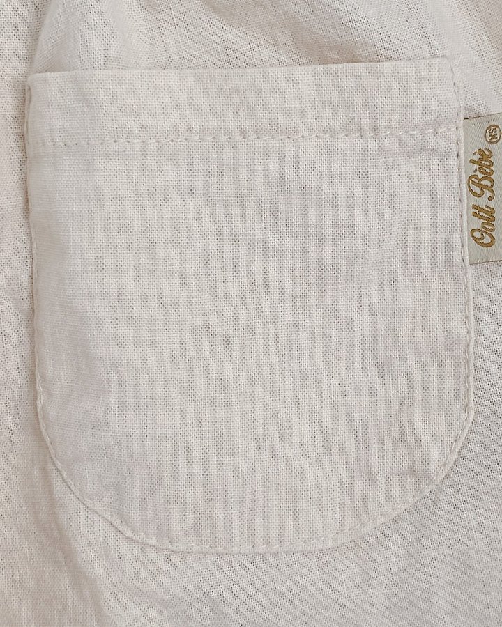 Oott Bebe - Korean Baby Fashion - #smilingbaby - Olive Linen Pants - 9