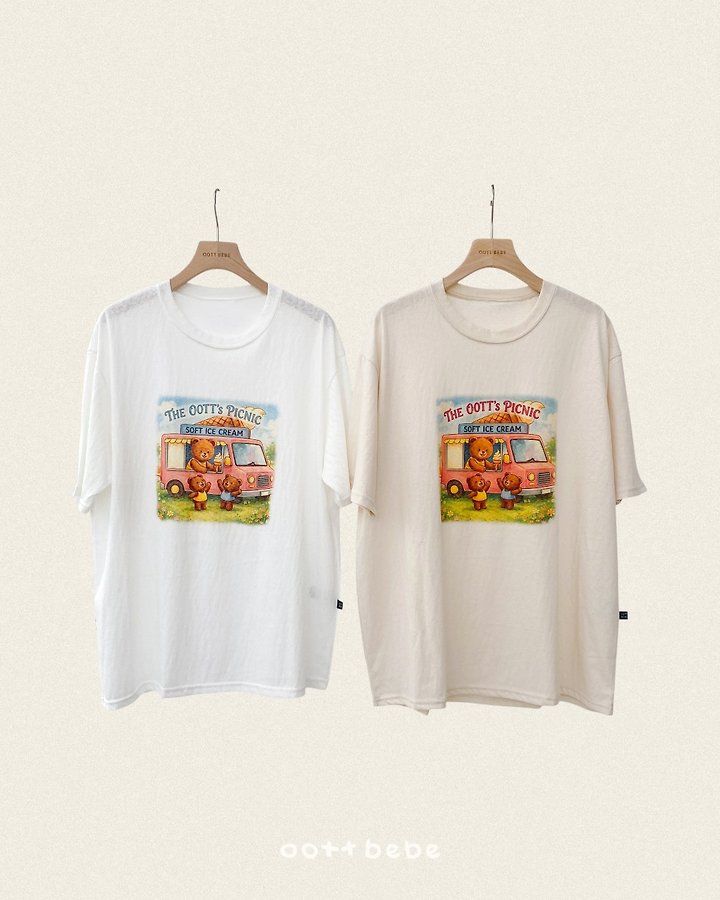 Oott Bebe - Korean Women Fashion - #thatsdarling - Haute Picnic Tee (Mom)