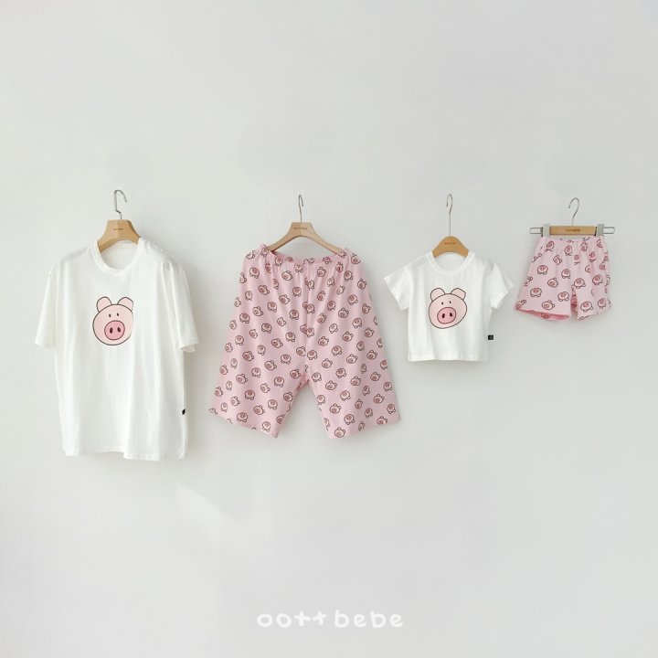 Oott Bebe - Korean Women Fashion - #vintagekidsstyle - Happy Friends Tee - 10