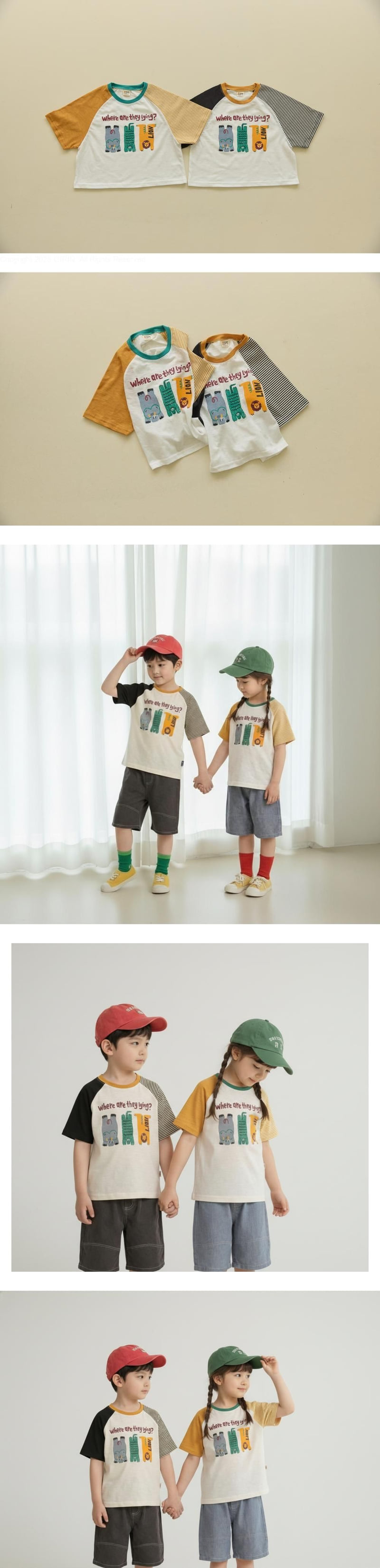 Orange Mom - Korean Children Fashion - #kidzfashiontrend - Zoo Tee