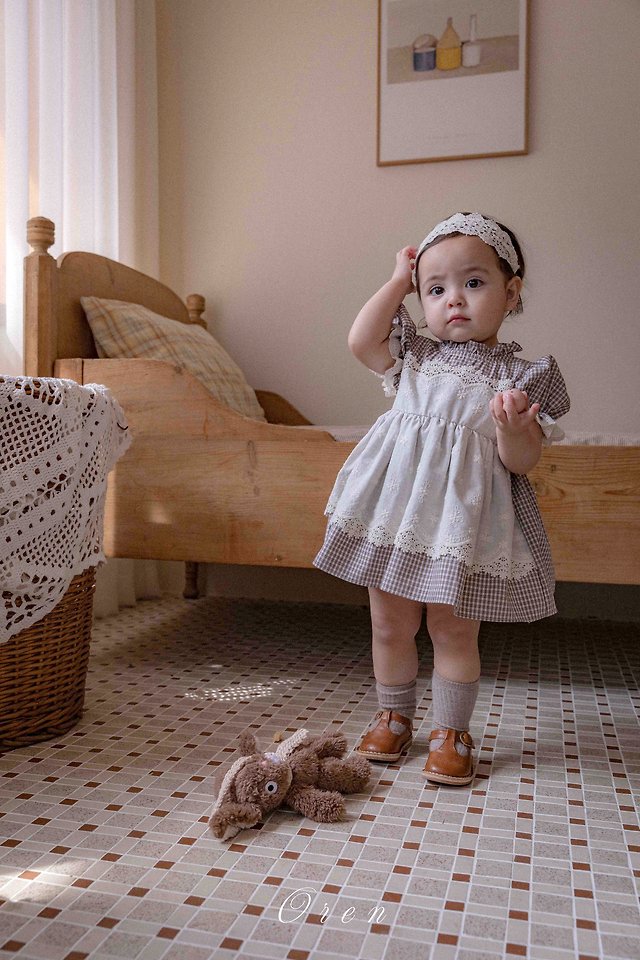 Oren - Korean Baby Fashion - #babyboutique - Zenya Apron Suit - 12