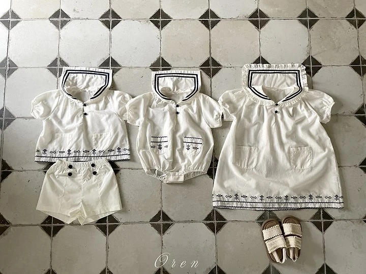 Oren - Korean Baby Fashion - #babyclothing - Marinette Marine Suit - 2