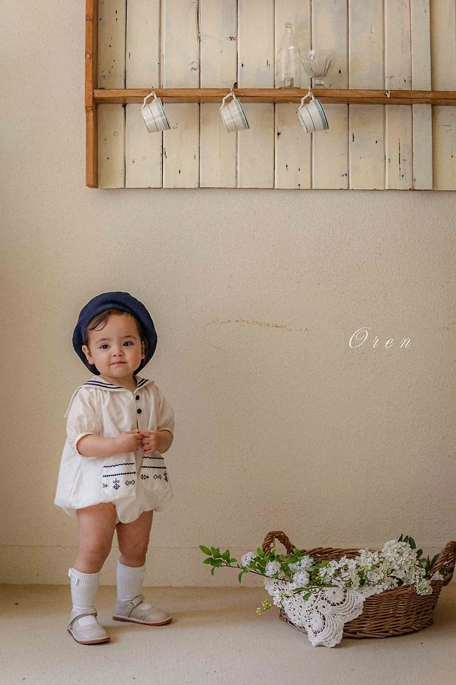 Oren - Korean Baby Fashion - #babylifestyle - Marinette Marine Suit - 6
