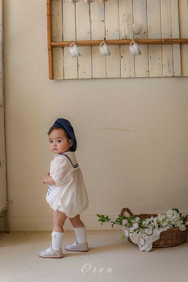Oren - Korean Baby Fashion - #babyoninstagram - Marinette Marine Suit - 7