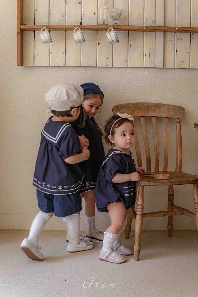 Oren - Korean Baby Fashion - #babyoutfit - Marinette Marine Suit - 9