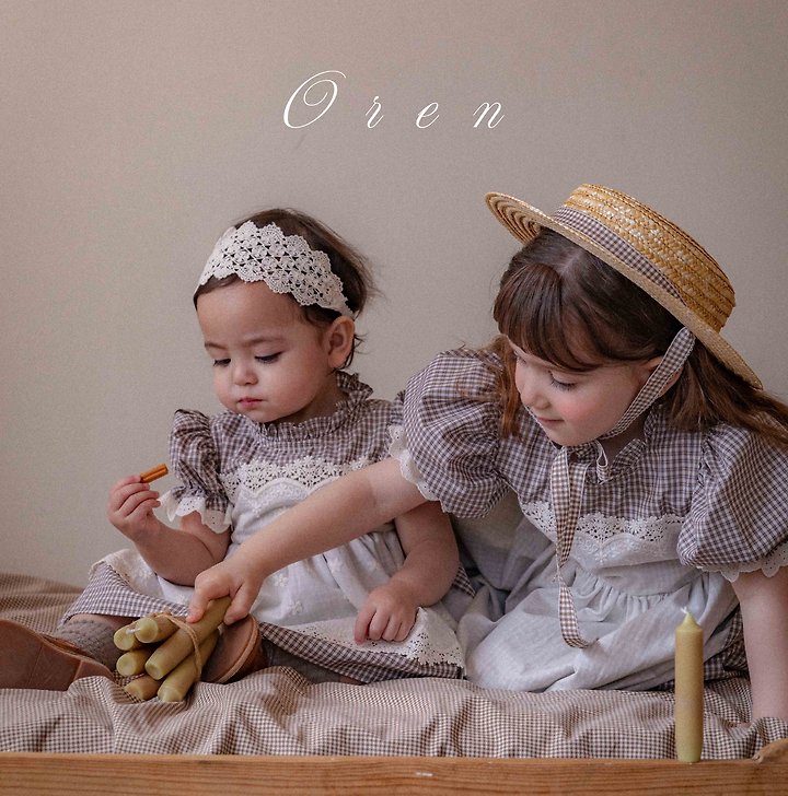 Oren - Korean Baby Fashion - #babyoutfit - Zenya Apron Suit - 7