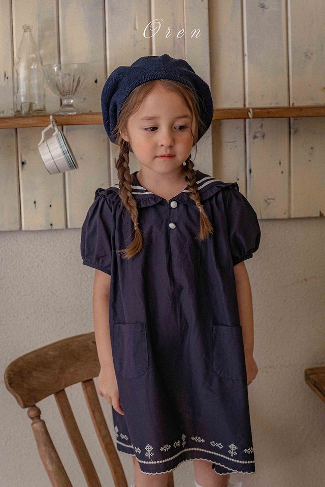 Oren - Korean Children Fashion - #Kfashion4kids - Marinette Marine One-Piece - 11