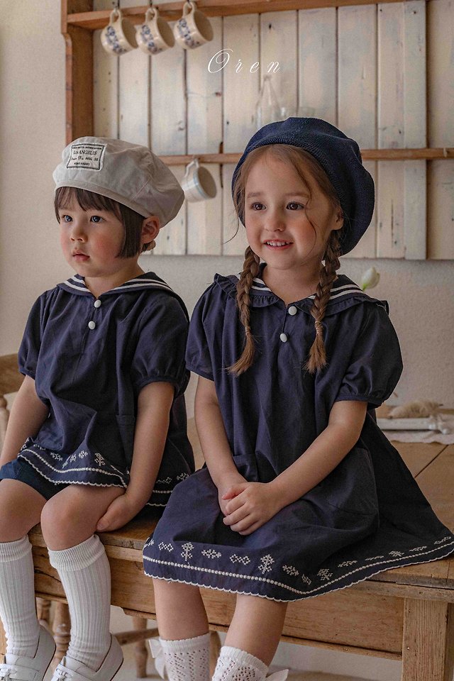 Oren - Korean Children Fashion - #Kfashion4kids - Marinette Marine Set - 10