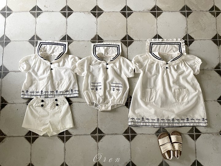 Oren - Korean Children Fashion - #childofig - Marinette Marine Set - 2