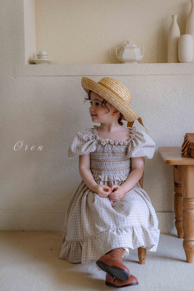 Oren - Korean Children Fashion - #childofig - Noe Smock One-Piece - 6