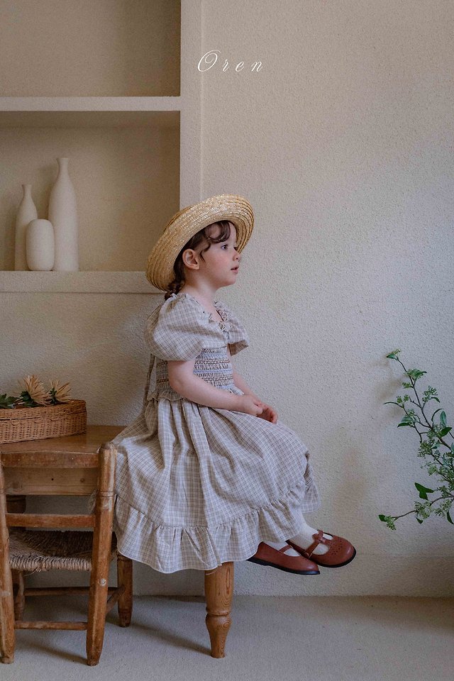 Oren - Korean Children Fashion - #childofig - Noe Smock One-Piece - 7