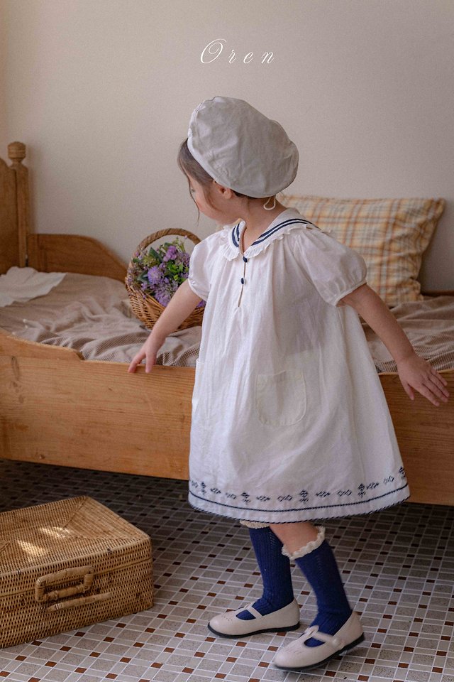 Oren - Korean Children Fashion - #childofig - Marinette Marine One-Piece - 4
