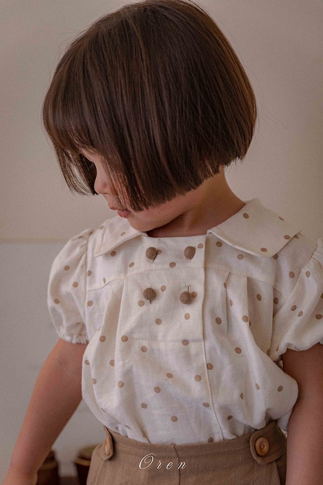 Oren - Korean Children Fashion - #childrensboutique - Noah Double Button Set - 11