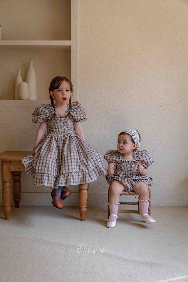 Oren - Korean Children Fashion - #designkidswear - Noe Smock One-Piece - 9