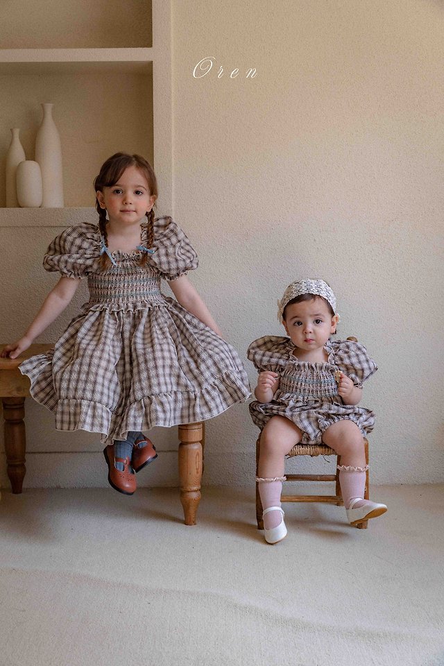 Oren - Korean Children Fashion - #discoveringself - Noe Smock One-Piece - 10