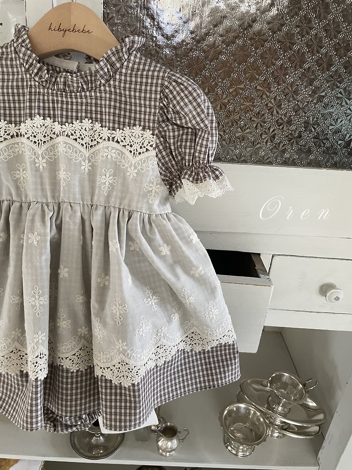 Oren - Korean Children Fashion - #discoveringself - Zenya Apron One-Piece - 4
