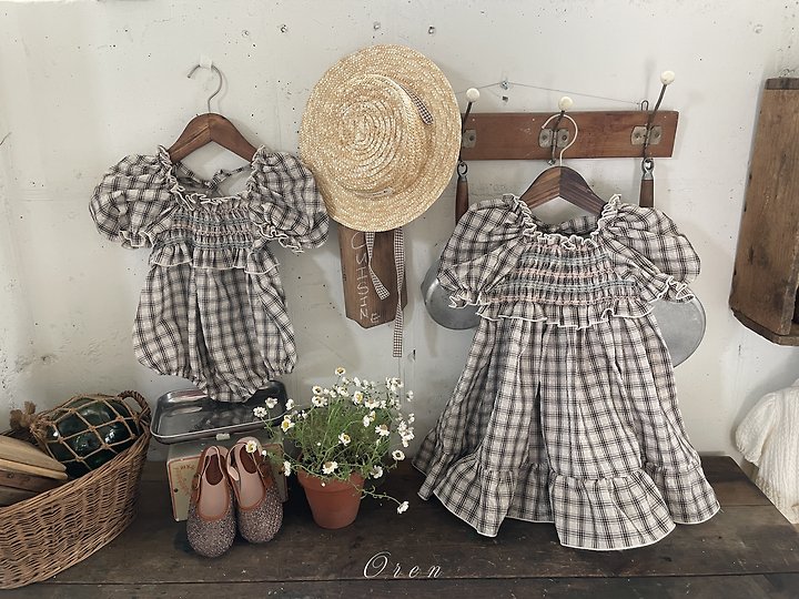 Oren - Korean Children Fashion - #fashionkids - Noe Smock One-Piece - 11