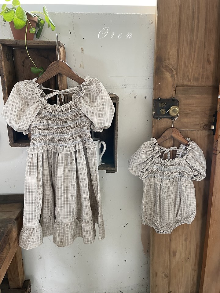 Oren - Korean Children Fashion - #kidsshorts - Noe Smock One-Piece - 12