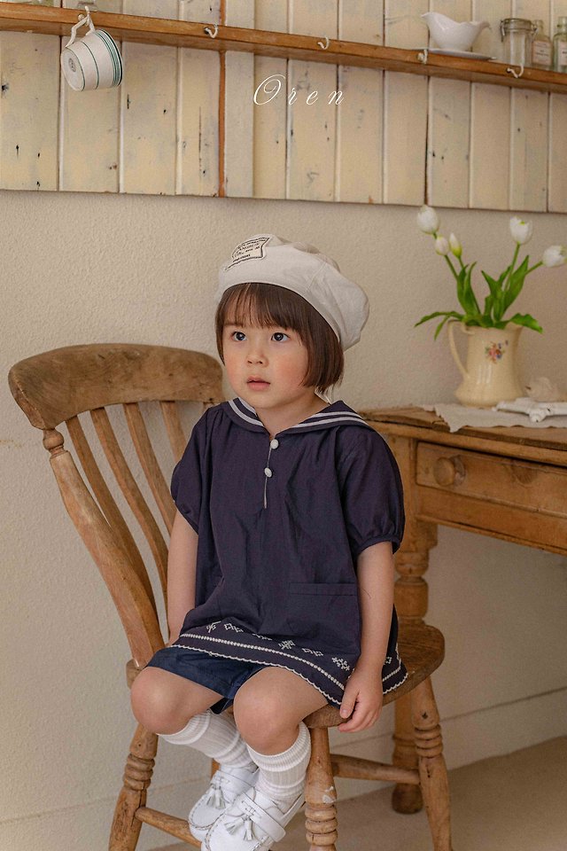 Oren - Korean Children Fashion - #littlefashionista - Marinette Marine One-Piece - 12