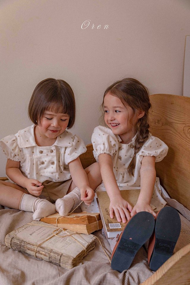 Oren - Korean Children Fashion - #littlefashionista - Noah Double Button One-Piece - 6