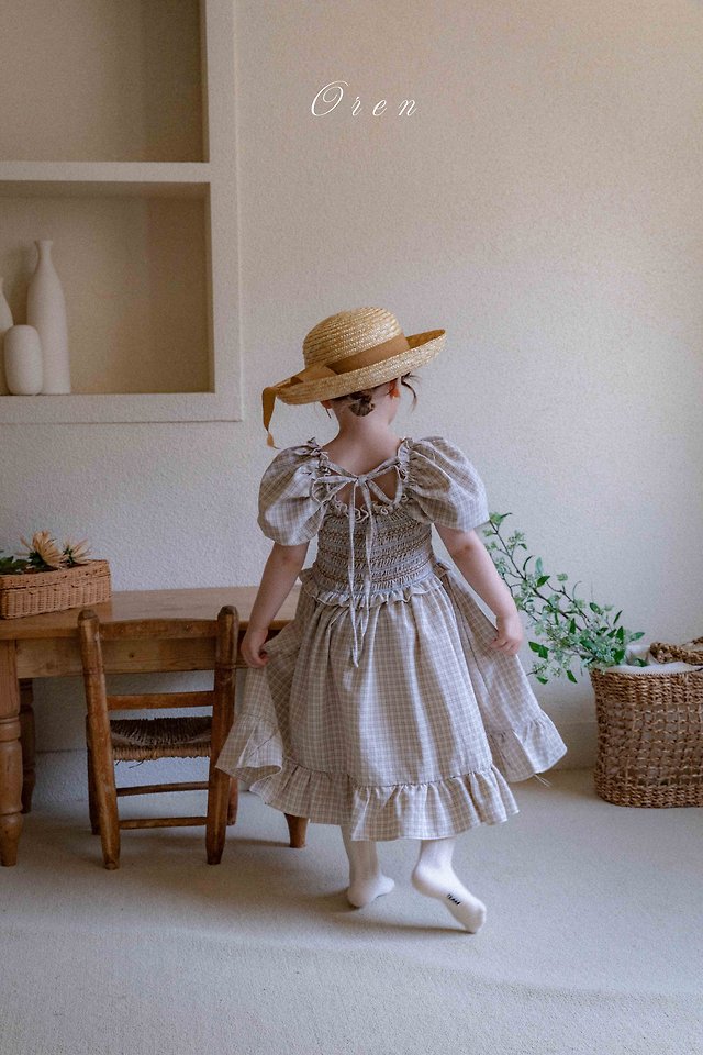 Oren - Korean Children Fashion - #prettylittlegirls - Noe Smock One-Piece - 5
