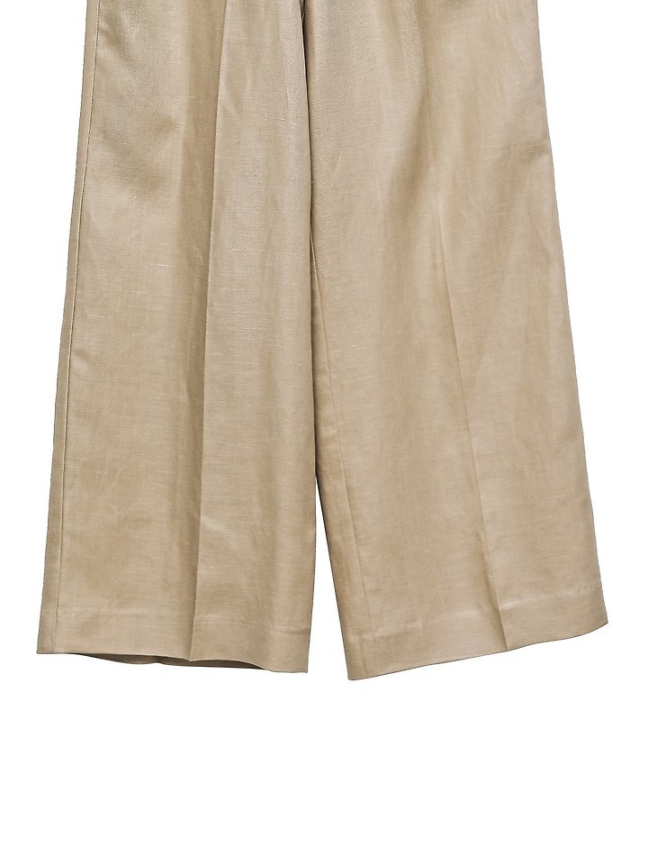 Paper Moon - Korean Women Fashion - #momslook - Linen Drawstring Trousers - 12
