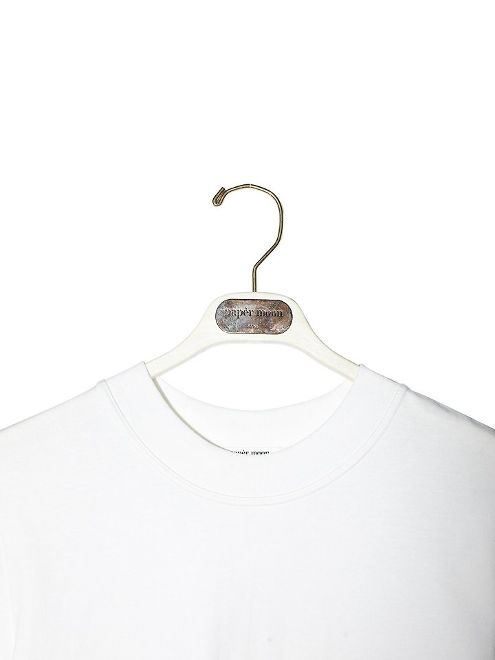 Paper Moon - Korean Women Fashion - #momslook - Crew Neck Round Slim Tee - 7