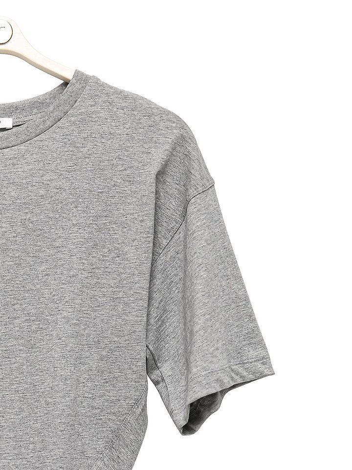 Paper Moon - Korean Women Fashion - #momslook - Twist Draped Side Line Detail Tee - 10