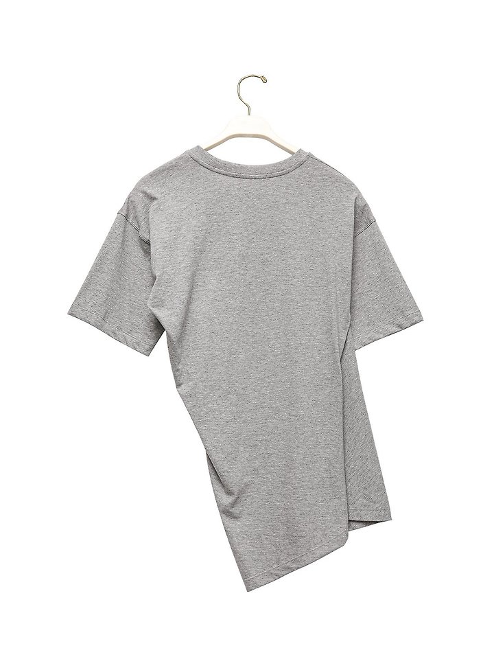 Paper Moon - Korean Women Fashion - #momslook - Twist Draped Side Line Detail Tee - 8