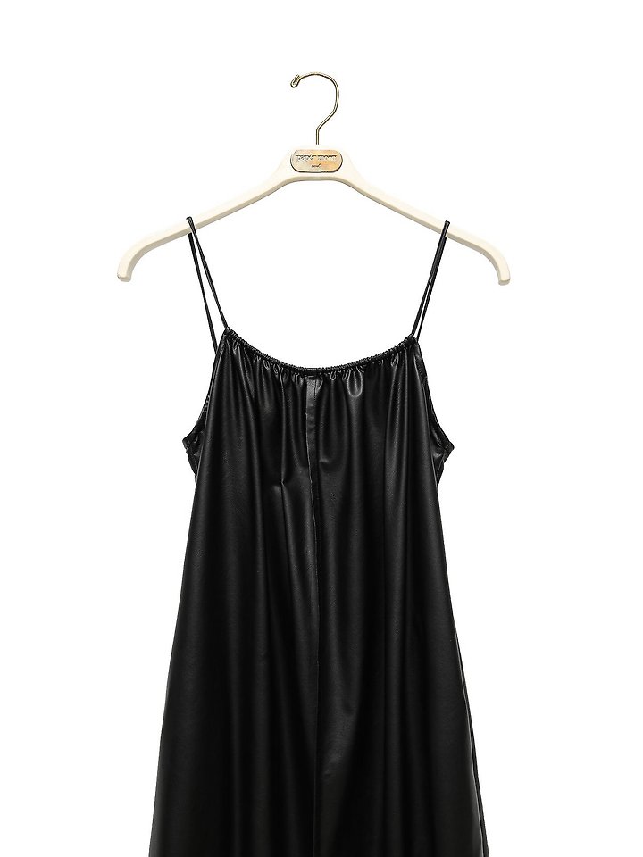 Paper Moon - Korean Women Fashion - #momslook - Vegan Strap Shirred Maxi Dress - 9
