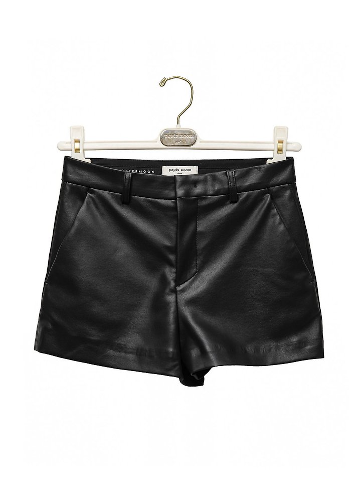 Paper Moon - Korean Women Fashion - #momslook - Classic Vegan Short Pants - 5