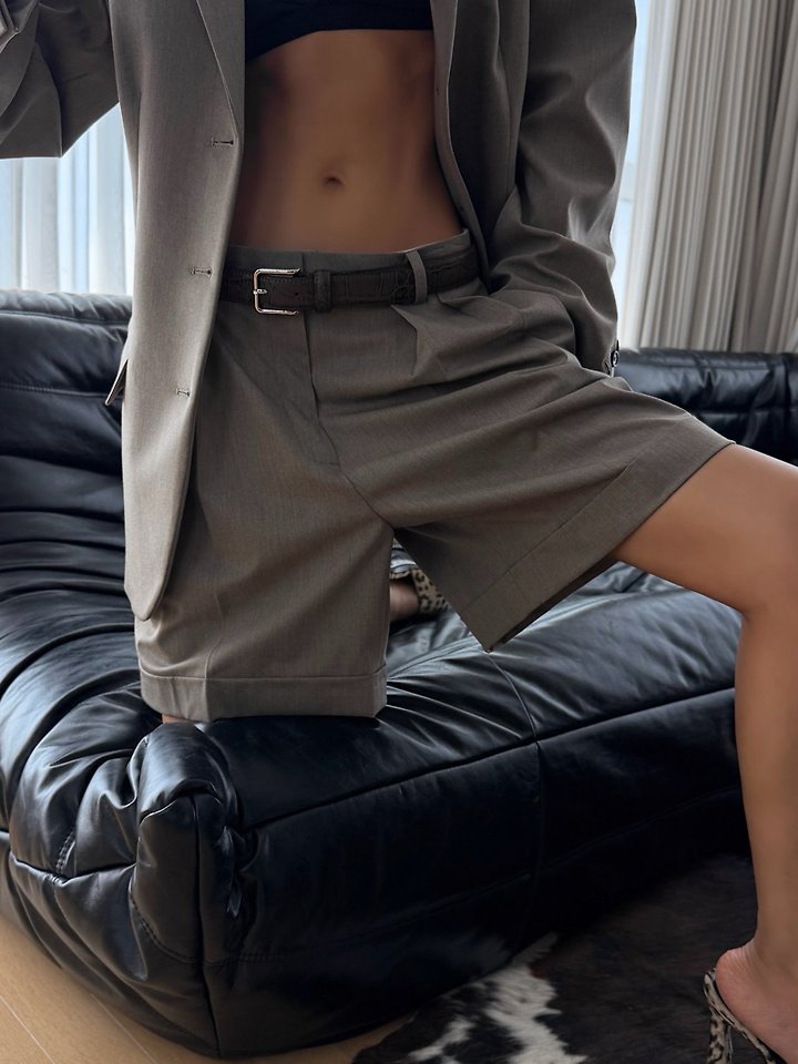 Paper Moon - Korean Women Fashion - #pursuepretty - Essential Tailored Cabra Shorts - 8