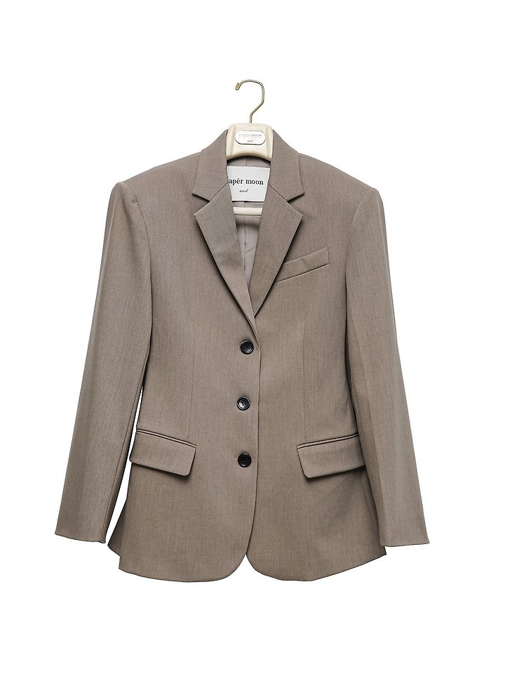 Paper Moon - Korean Women Fashion - #pursuepretty - Essential Tailored Single Blazer - 7