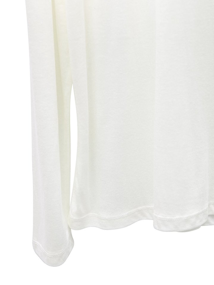 Paper Moon - Korean Women Fashion - #restrostyle - Classic Oversized Soft Modal Long Sleeved Tee - 10