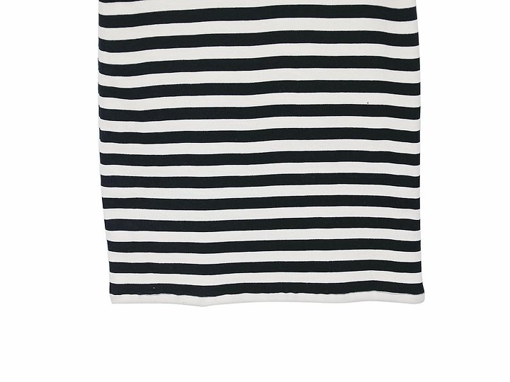 Paper Moon - Korean Women Fashion - #shopsmall - Striped Pattern Ribbed Maxi Dress - 12