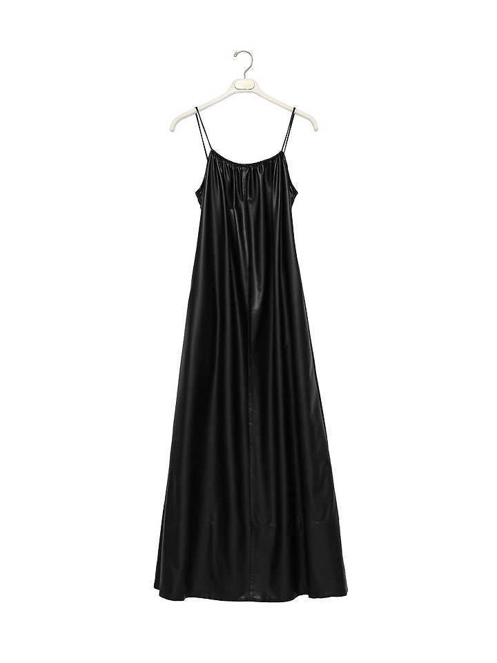 Paper Moon - Korean Women Fashion - #thatsdarling - Vegan Strap Shirred Maxi Dress - 7
