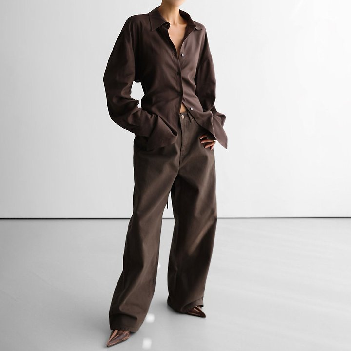 Paper Moon - Korean Women Fashion - #thelittlethings - Back Cut-Out Knot Shirt - 3