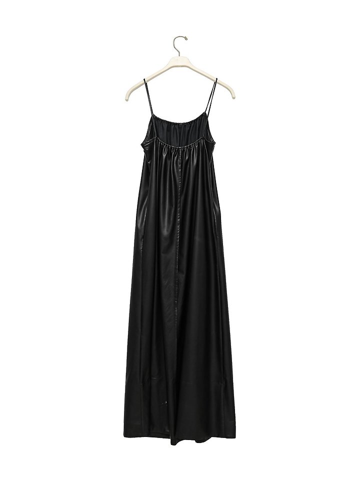 Paper Moon - Korean Women Fashion - #thelittlethings - Vegan Strap Shirred Maxi Dress - 8