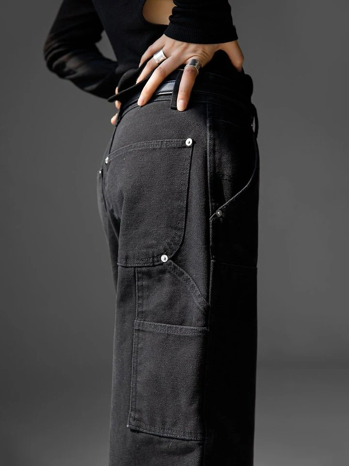 Paper Moon - Korean Women Fashion - #thelittlethings - Vintage Ankle Carpenter Culottes Pants