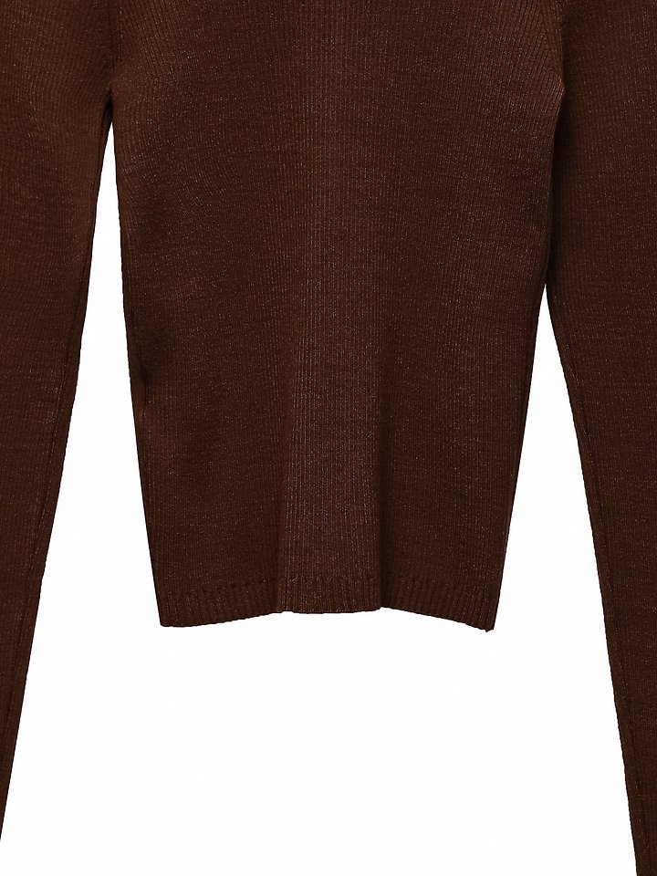 Paper Moon - Korean Women Fashion - #womensfashion - Ribbed Button Down Knit Cardigan - 11