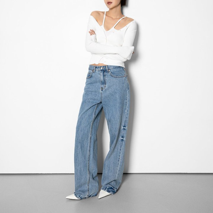 Paper Moon - Korean Women Fashion - #womensfashion - Off-Shoulder Rib Cardigan - 7