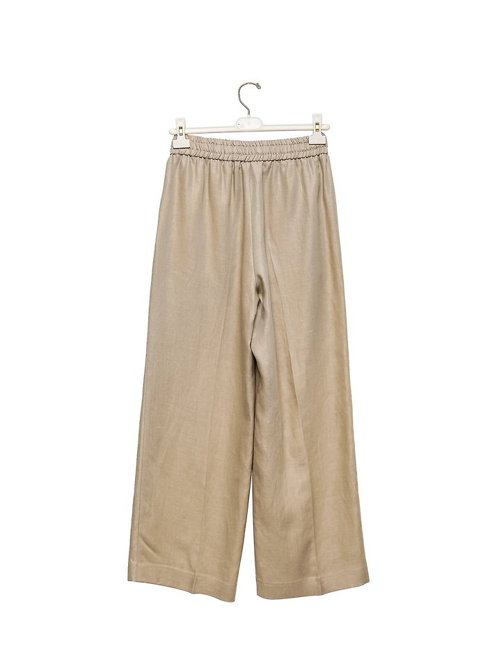 Paper Moon - Korean Women Fashion - #womensfashion - Linen Drawstring Trousers - 9