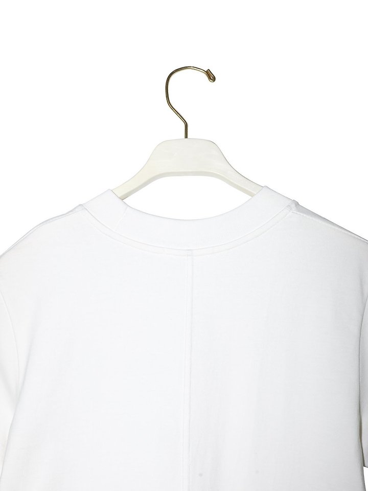 Paper Moon - Korean Women Fashion - #womensfashion - Crew Neck Round Slim Tee - 10
