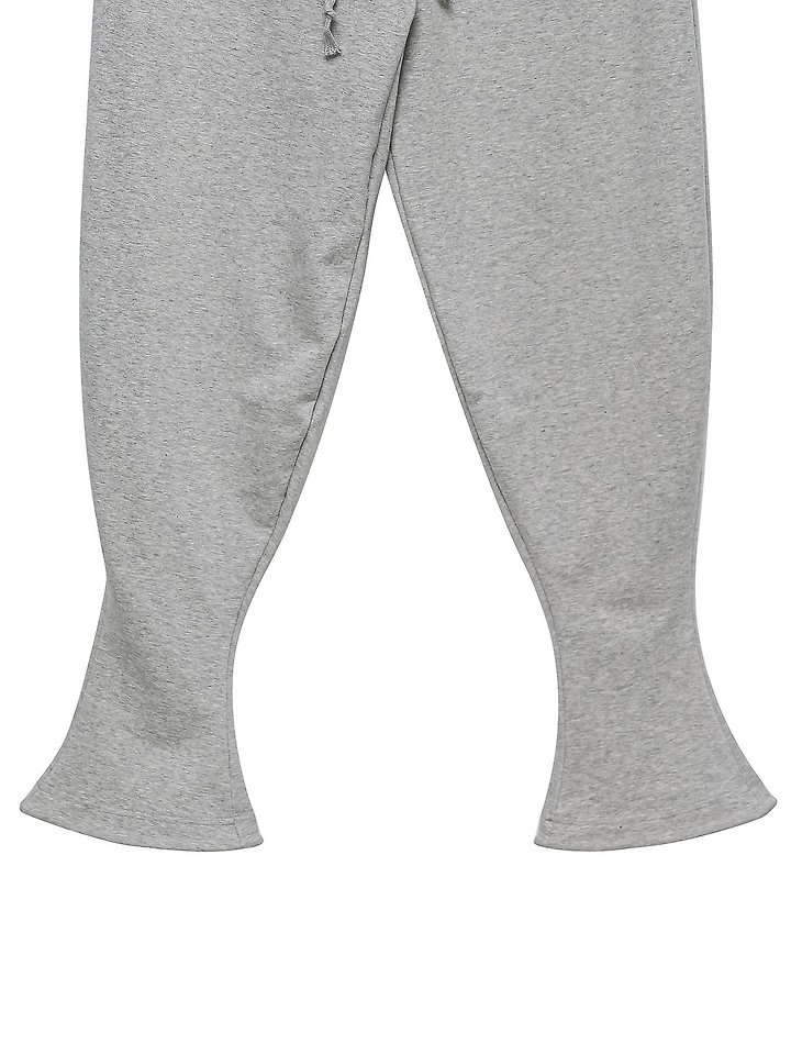 Paper Moon - Korean Women Fashion - #womensfashion - Curved Balloon Leg Jersey Pants - 10