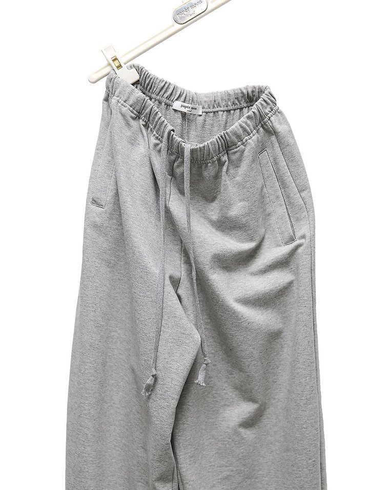Paper Moon - Korean Women Fashion - #womensfashion - Curved Balloon Leg Jersey Pants - 12