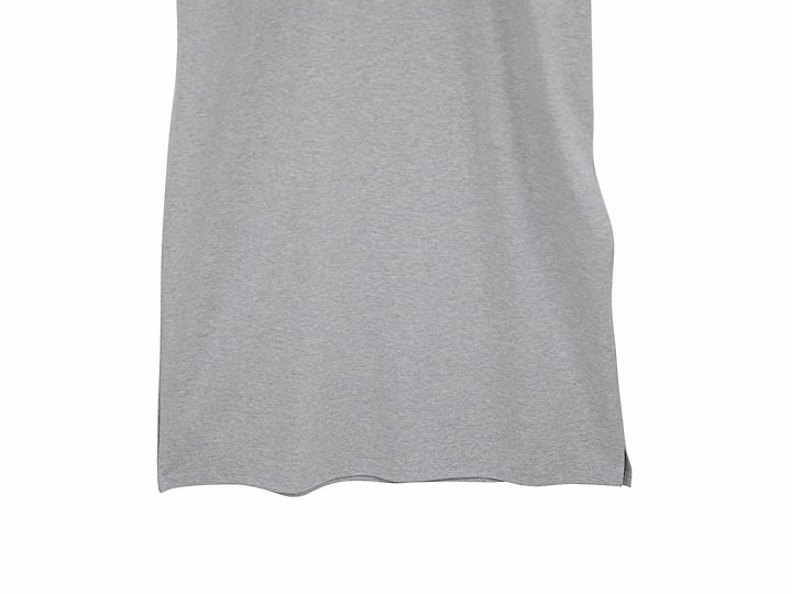Paper Moon - Korean Women Fashion - #womensfashion - One Side Slit Detail Oversized Maxi Dress - 11